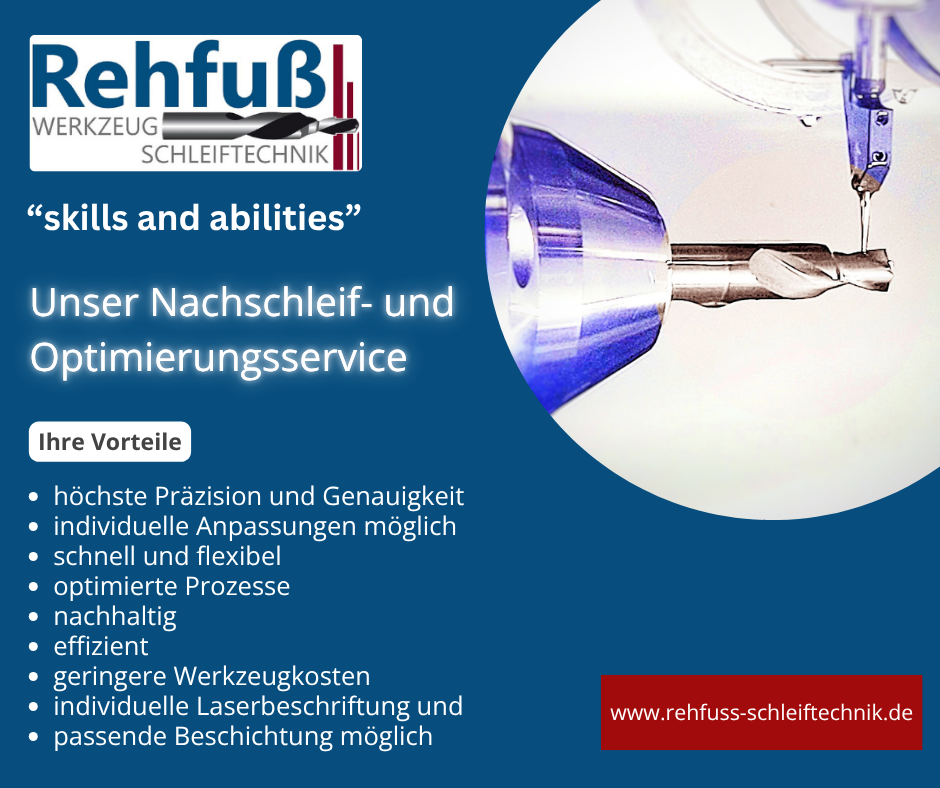 Nachschleifservice, Werkzeug nachschleifen, Bohrer schärfen, Bohrer schleifen, Fräser schleifen