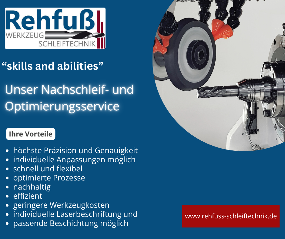 Sägeblatt schleifen schärfen Sägekette Bandsägeblatt Fräser Bohrer